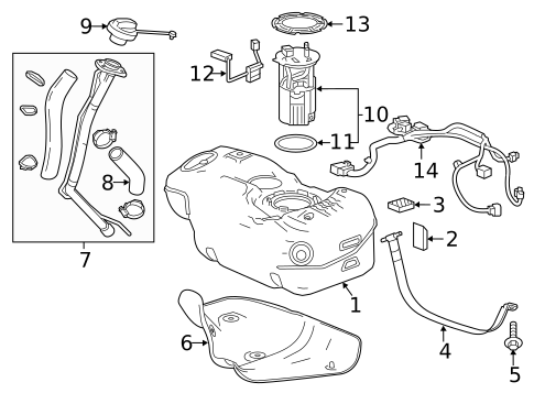 Hardware, Fasteners & Fittings for 2016 Chevrolet Spark #0