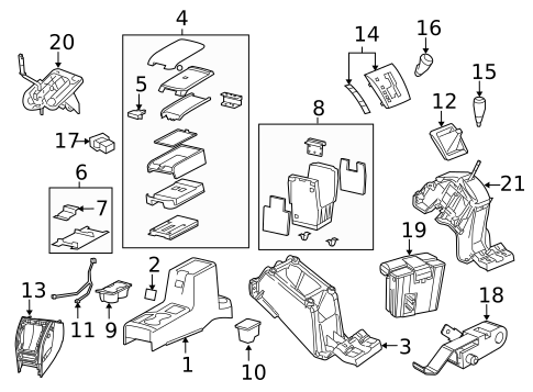 Gear Shift Control for 2015 Jeep Compass #0
