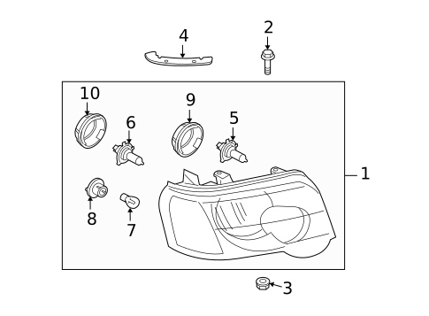Headlamp Components for 2005 Land Rover Freelander #0