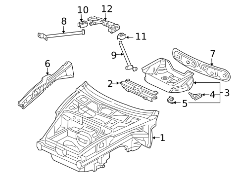 Inner Structure for 1999 Porsche 911 #3