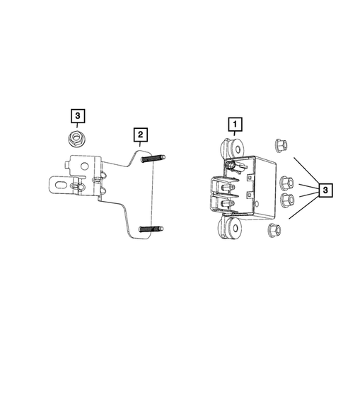Power Distribution, Fuse Block, Junction Block, Relays and Fuses for 2020 Jeep Wrangler #2