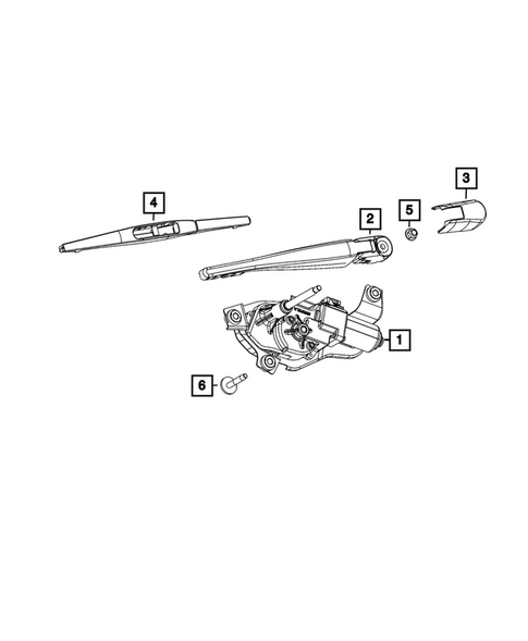 Wiper and Washer System for 2026 Jeep Cherokee #2