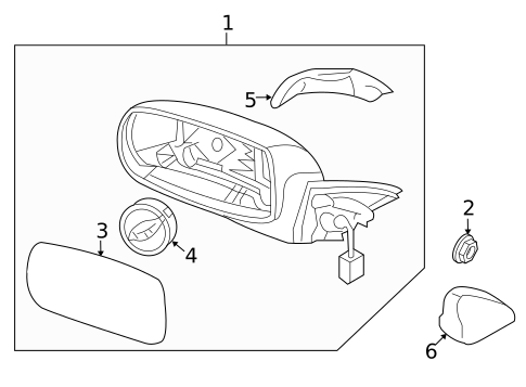 Mirrors for 2010 Hyundai Genesis Coupe #0