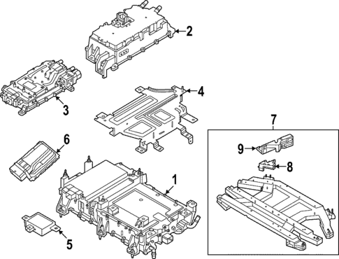 Electrical Components for 2024 Ford E-Transit #1