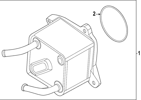 Oil Cooler for 2023 Nissan Rogue #0