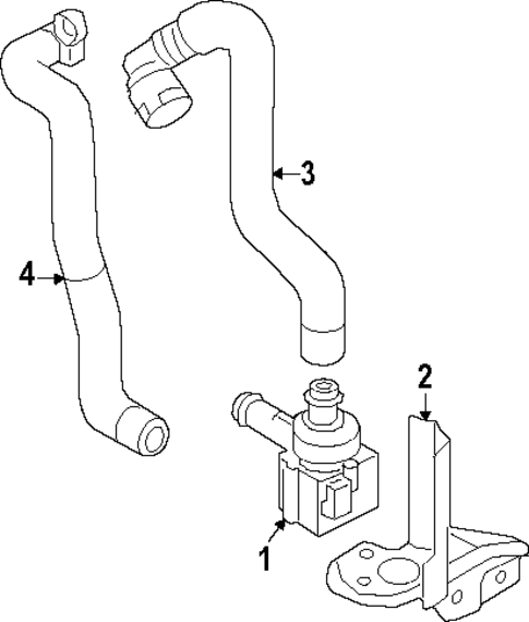 Water Pump for 2018 Audi RS5 #1