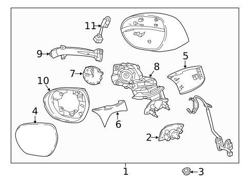 Mirrors for 2016 Buick Envision #0