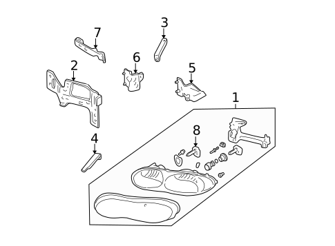 Bulbs - Chassis for 2001 Chevrolet Camaro #0