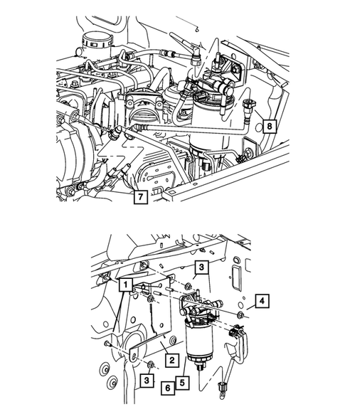 Fuel Lines for 2007 Dodge Nitro #2