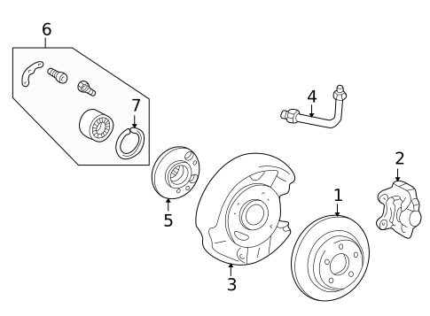 Rear Brakes for 1999 Mercedes-Benz C230 #0