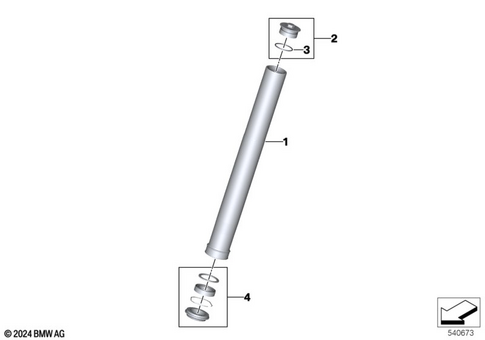Telescopic Forks, Telelever for 2025 BMW-Motorrad CE #5