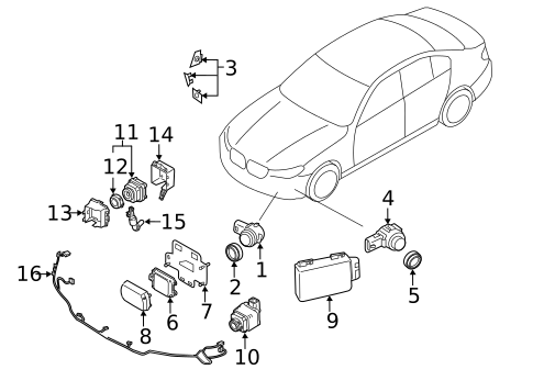 Electrical Components for 2022 BMW 430i Gran Coupe #59