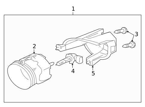 Bulbs - Chassis for 2007 Mitsubishi Galant #2