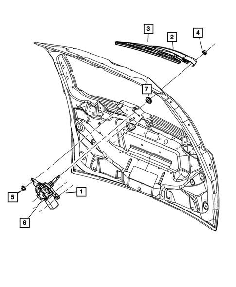 Wiper and Washer System for 2009 Chrysler Town & Country #2