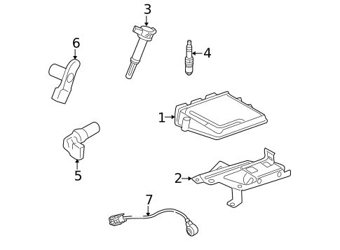 Powertrain Control for 2008 Mercury Milan #0