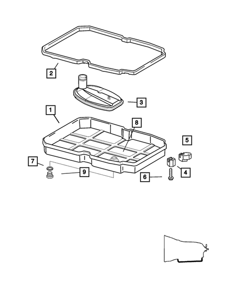 Valve Body for 2005 Chrysler Crossfire #2