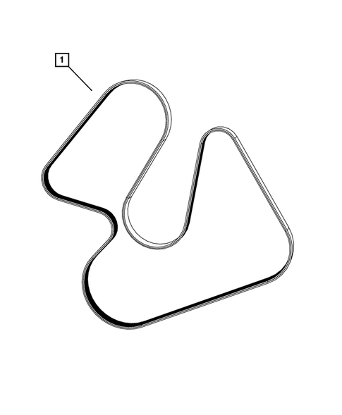 Drive Belts for 2008 Dodge Ram 1500 #0