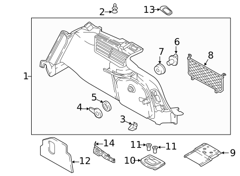 Interior Trim - Rear Body for 2024 Audi RS5 #2