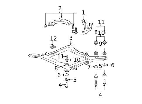 Suspension Components for 2004 Buick LeSabre #0