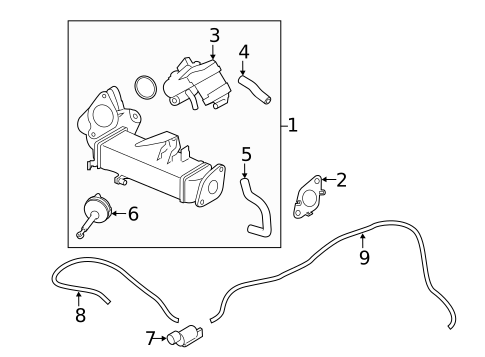 EGR System for 2014 BMW 535d xDrive #0