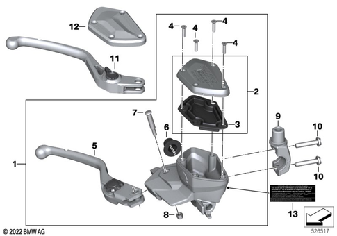Control Assembly for 2020 BMW-Motorrad R 1250 RT #1