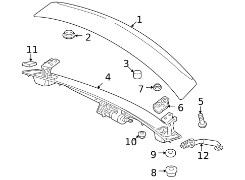 Spoiler for 2015 Audi TTS Quattro #0