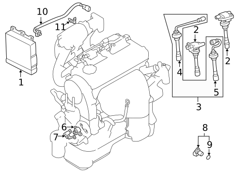 Powertrain Control for 2007 Mitsubishi Lancer #0