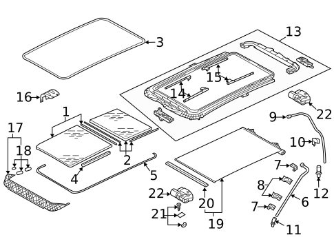 Sunroof for 2009 Volkswagen Jetta #1