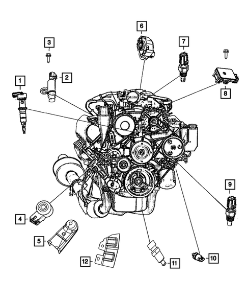 Sensors for 2018 Ram 3500 #6