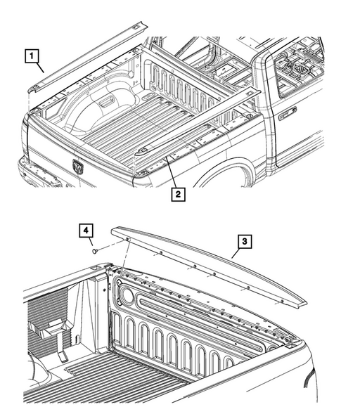 Pickup Box and Fuel Filler Door for 2025 Ram 3500 #8
