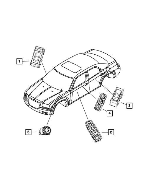 Switches for 2011 Chrysler 300 #4