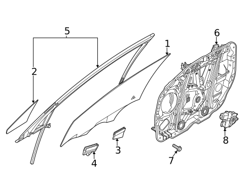 Front Door for 2024 Hyundai Sonata #1