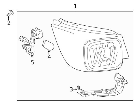 Tail Lamps for 2015 Chevrolet Malibu #1