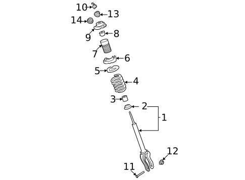 Struts & Components for 2022 Porsche Taycan #3
