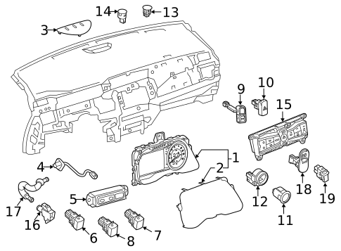 Automatic Temperature Controls for 2019 Nissan LEAF #0