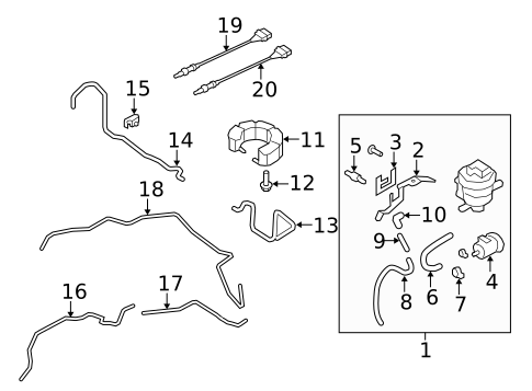 Emission Components for 2014 Audi TT Quattro #0