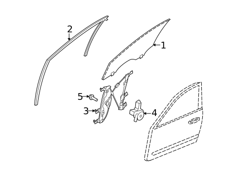 Front Door for 2008 INFINITI G35 #1