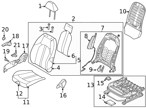Heated Seats for 2022 Hyundai Sonata #0