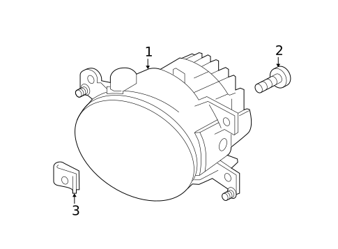 Fog Lamps for 2018 INFINITI Q70 #0