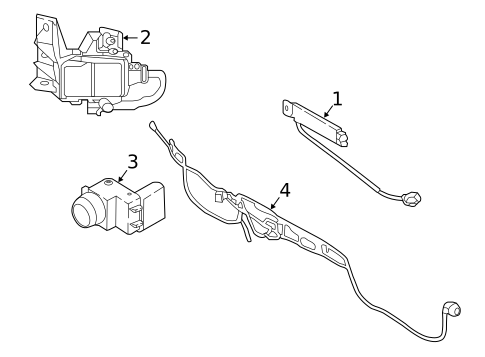 Parking Aid for 2017 Genesis G90 #2