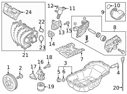 Engine Parts for 2021 Mazda CX-3 #0