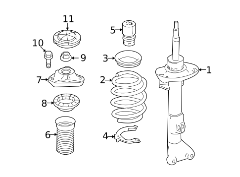 Struts & Components for 2014 Mercedes-Benz SL 65 AMG® #3