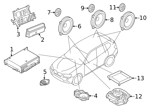 Sound System for 2022 BMW 430i Gran Coupe #5