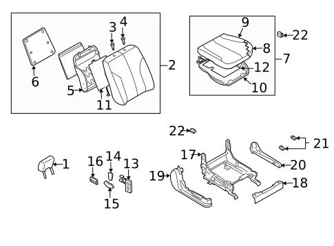Power Seats for 2005 Nissan Maxima #1