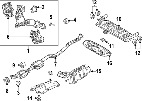 Exhaust Manifold for 2024 Mazda 3 #3