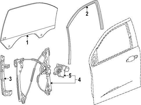 Front Door for 2023 Chevrolet Colorado #0