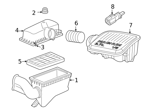 Powertrain Control for 2011 Ram Dakota #2