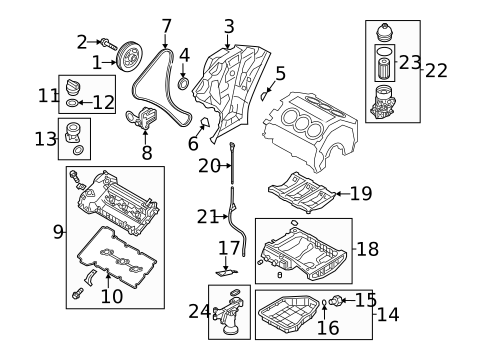 Filters for 2011 Kia Sorento #1