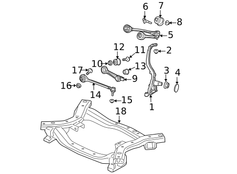 Suspension Components for 2006 Dodge Magnum #0