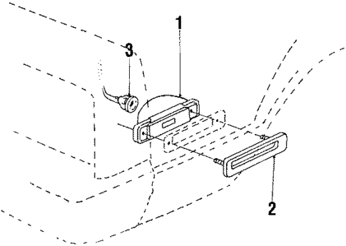 Side Marker Lamps for 1985 Chevrolet Celebrity #1